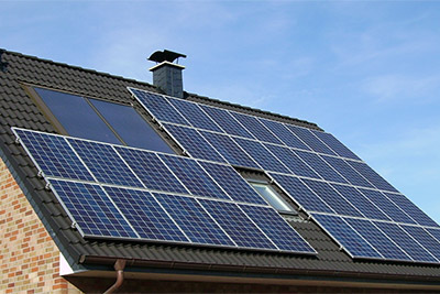 Solar panels in Floriana